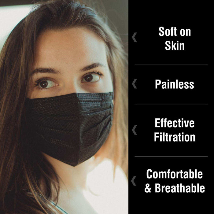 WeCare Midnight Black Masks - Elvoros