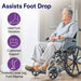 ProHeal Wheelchair Leg Rest Extenders - Prevents Foot Drop - Elvoros