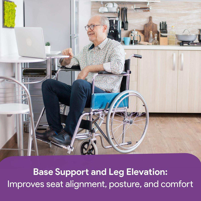 ProHeal Wheelchair Leg Rest Extenders - Prevents Foot Drop - Elvoros