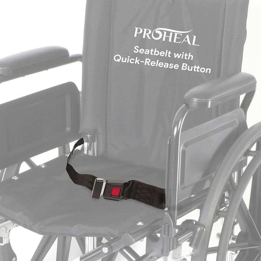ProHeal Wheelchair Seatbelt With Push Button - Elvoros