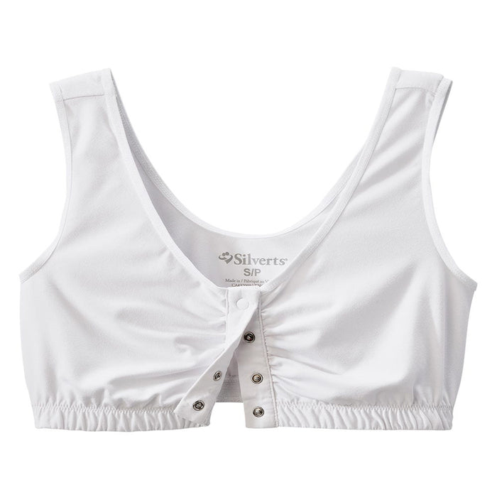 Silverts Women's Adaptive Front Closure Underwire Free Bra