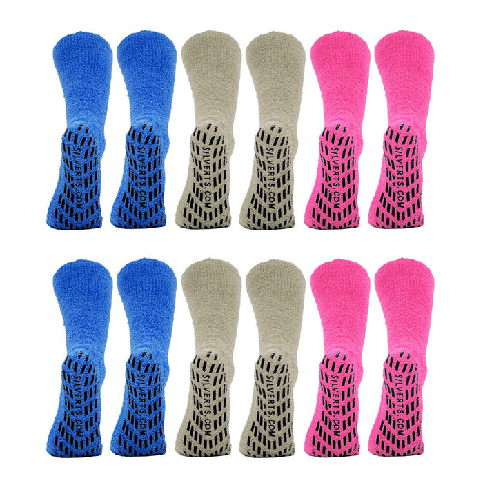 Silverts Men's and Women's Non Skid Hospital Socks