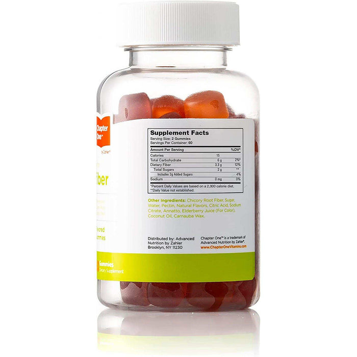 Zahler Chapter One Fiber Gummies - Elvoros