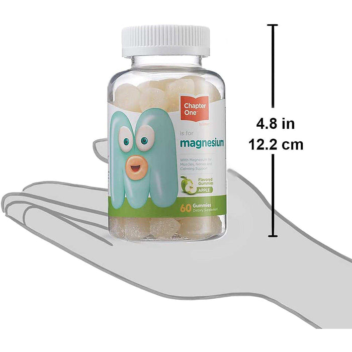 Zahler Chapter One Magnesium Gummies Apple - Elvoros