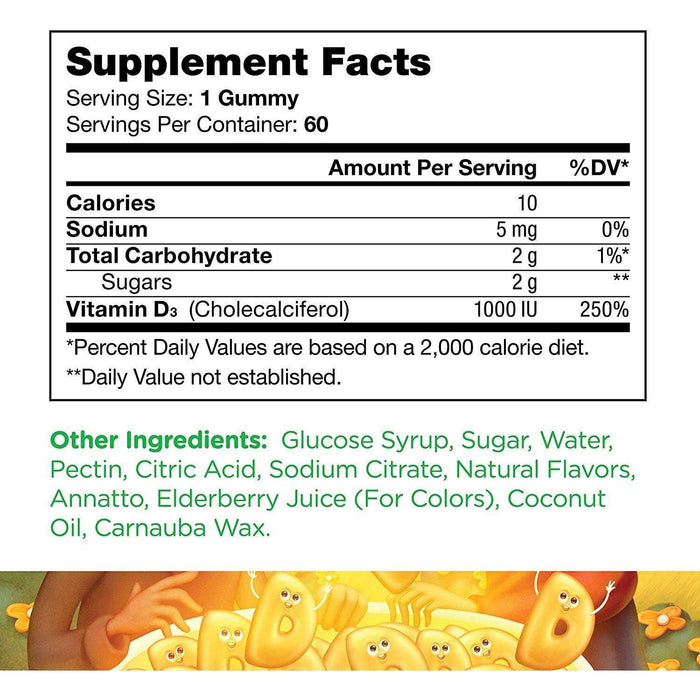 Zahler Chapter One Vitamin D3 Gummies - Elvoros