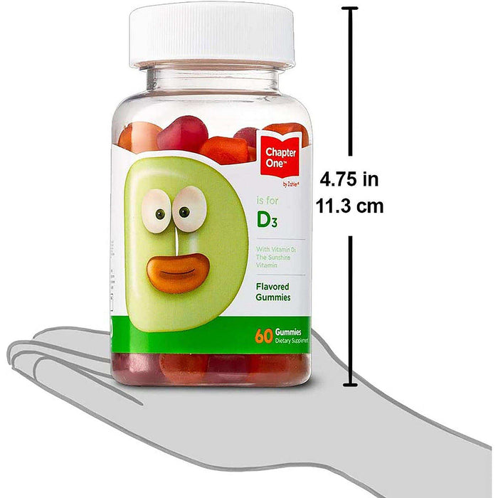 Zahler Chapter One Vitamin D3 Gummies - Elvoros