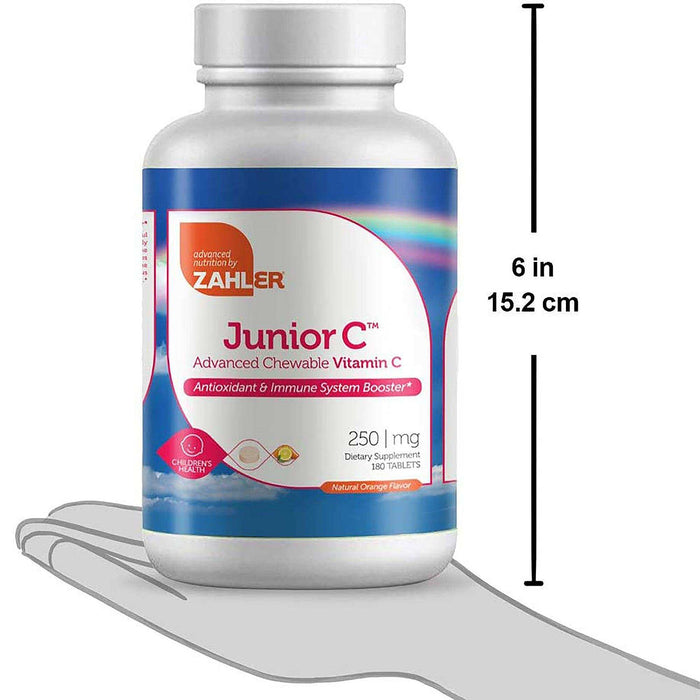 Zahler Junior C Chewable Vitamin - Elvoros