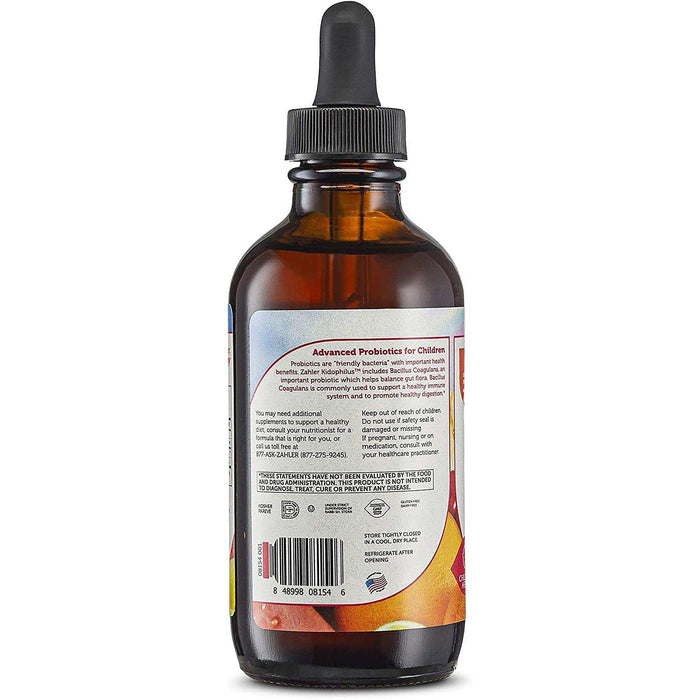 Zahler Junior Kidophilus Liquid - Elvoros