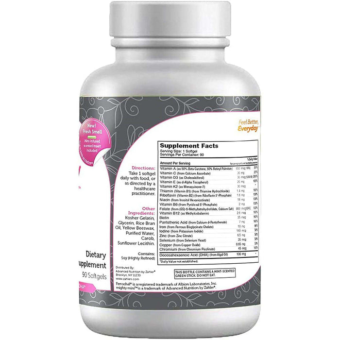 Zahler Mighty Mini One a Day Prenatal - Elvoros