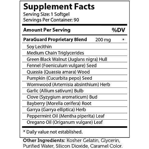 Zahler ParaGuard Advanced Digestive Supplement - Elvoros