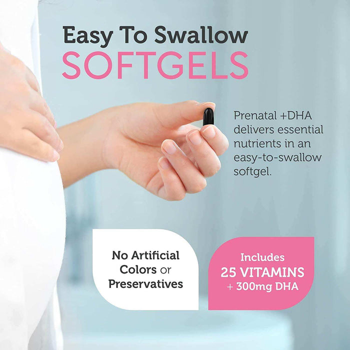 Zahler Prenatal Vitamin with DHA & Folate - Elvoros