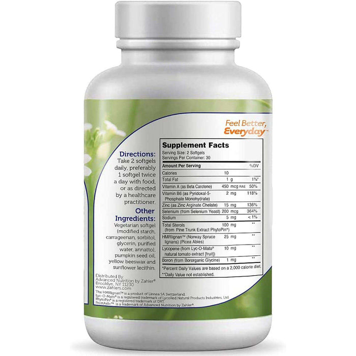 Zahler ProstAid + Prostate Supplements for Men - Elvoros