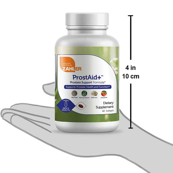 Zahler ProstAid + Prostate Supplements for Men - Elvoros