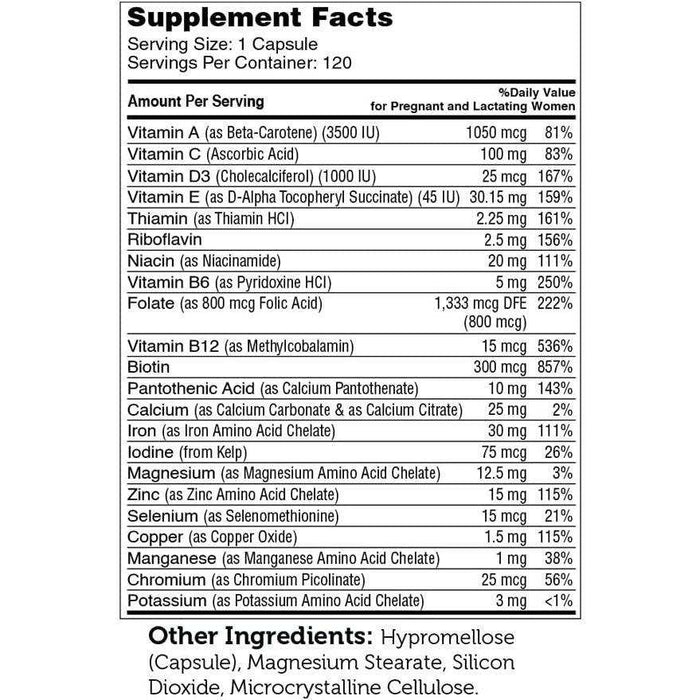 Zahler Total One Prenatal - Elvoros