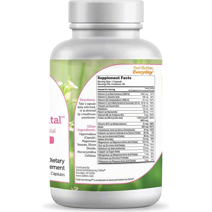 Zahler Total One Prenatal - Elvoros