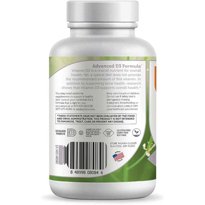 Zahler Vitamin D3 50,000 IU - Elvoros