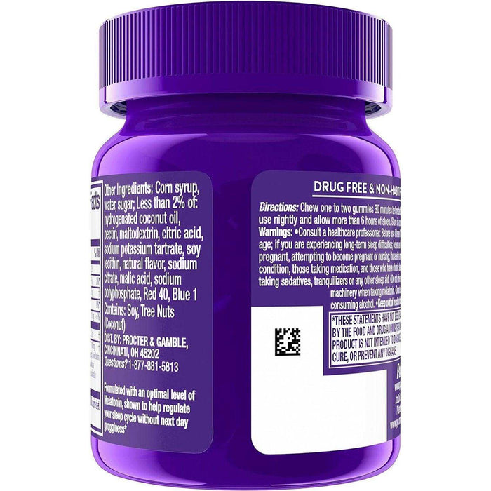 ZzzQuil PURE Zzzs Melatonin Sleep Aid Gummies with Lavender - 24 Count - Elvoros