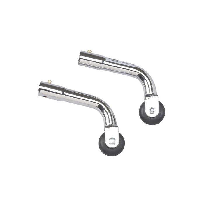 Drive Medical Anti Tippers with Wheels - 1 Pair - Elvoros