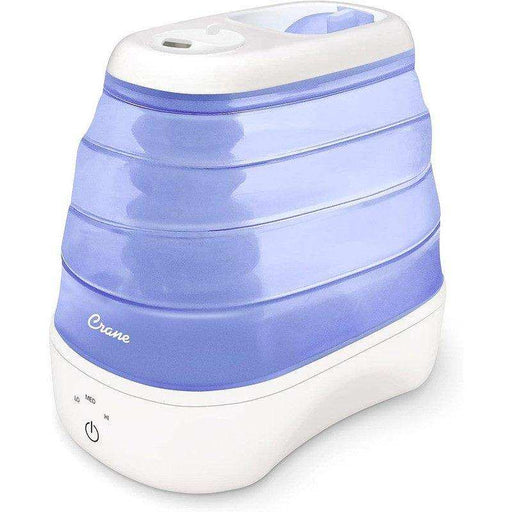 Crane Cool Mist Collapsible Humidifier for Medium Rooms - 1 Gal. - Elvoros