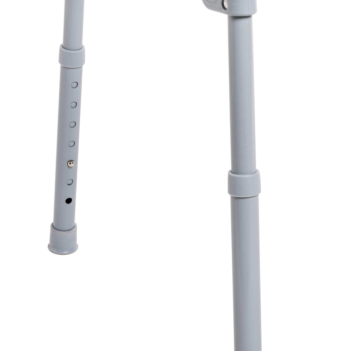 Drive Medical Steel Folding Deep Seat Bedside Commode - Elvoros