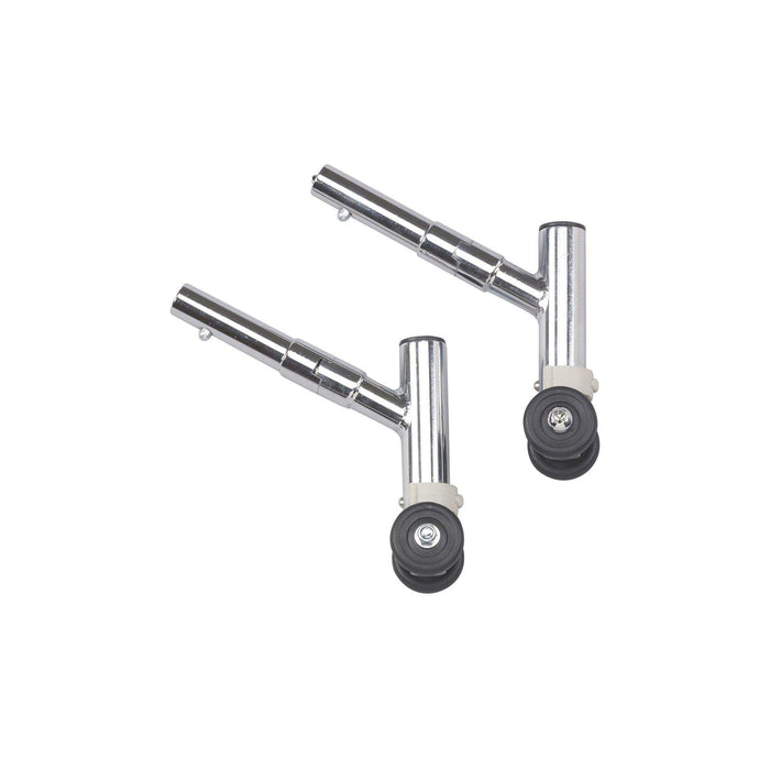 Drive Medical Wheeled Anti Tippers - 1 Pair - Elvoros