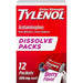 Tylenol Extra Strength Acetaminophen Dissolve Pack Berry - 12 Packets - Elvoros