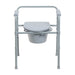 Drive Medical Steel Folding Deep Seat Bedside Commode - Elvoros