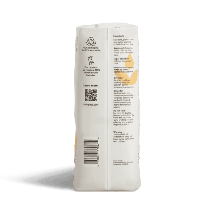 Attn Grace Moderate Pads for Bladder Leaks - Elvoros