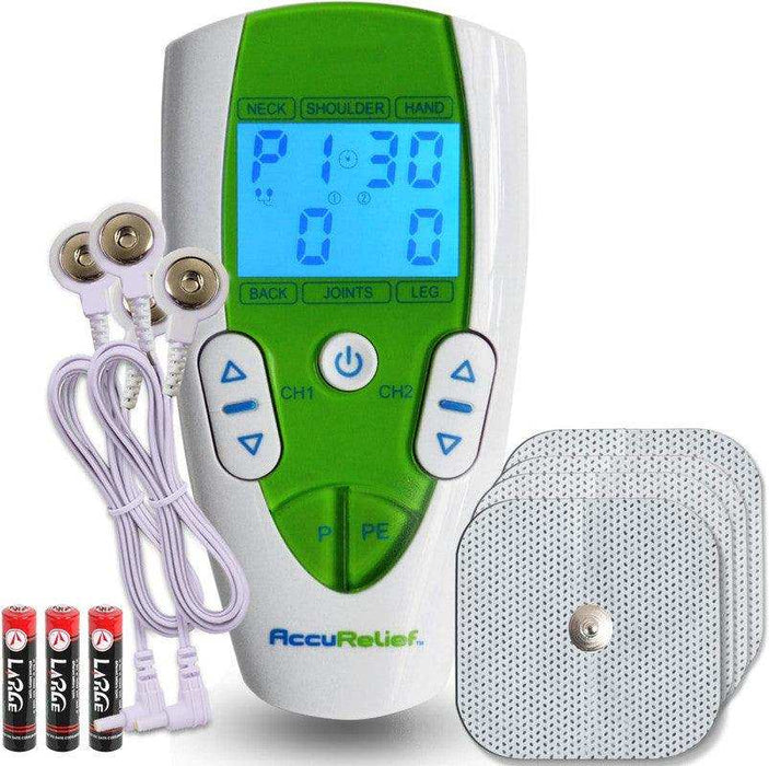 Accurelief TENS Unit Pain Relief System - Kit - Elvoros