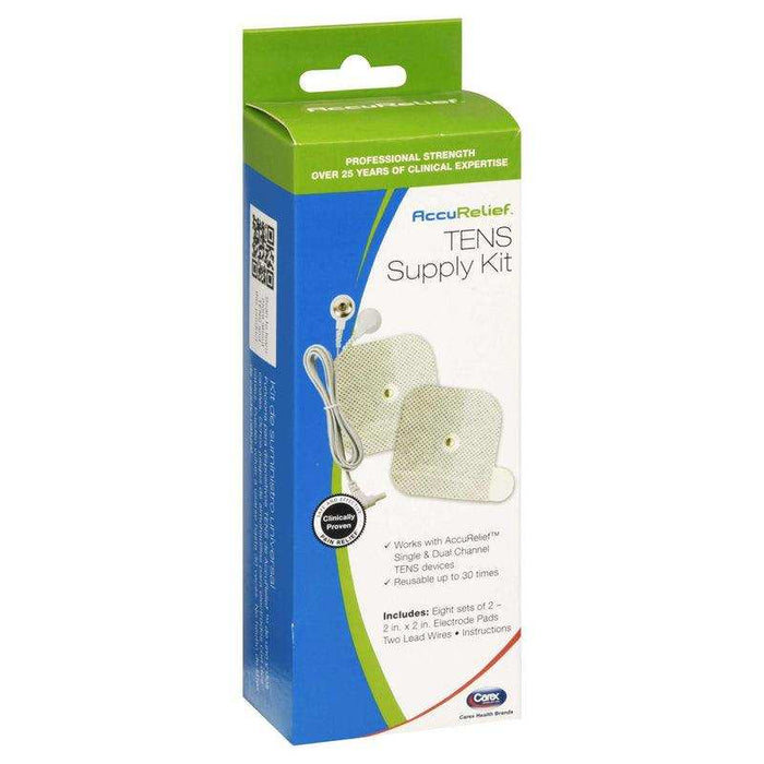 AccuRelief Universal TENS Unit Supply Kit - Elvoros