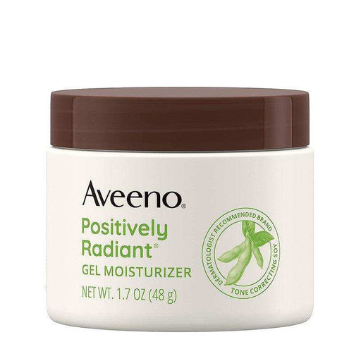 Aveeno Positively Radiant Daily Gel Facial Moisturizer - 1.7 Oz - Elvoros