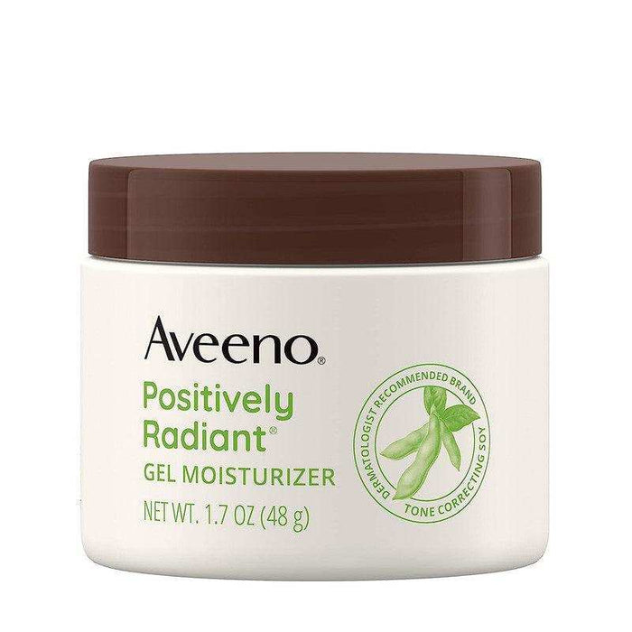 Aveeno Positively Radiant Daily Gel Facial Moisturizer - 1.7 Oz - Elvoros
