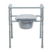 Drive Medical Steel Folding Deep Seat Bedside Commode - Elvoros