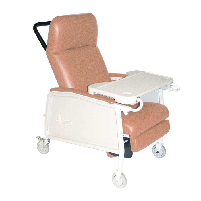 Drive Medical 3 Position Heavy Duty Bariatric Geri Chair Recliner - Rosewood - Elvoros