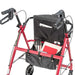 Drive Medical Adjustable Height Rollator Rolling Walker with 6" Wheels - Elvoros