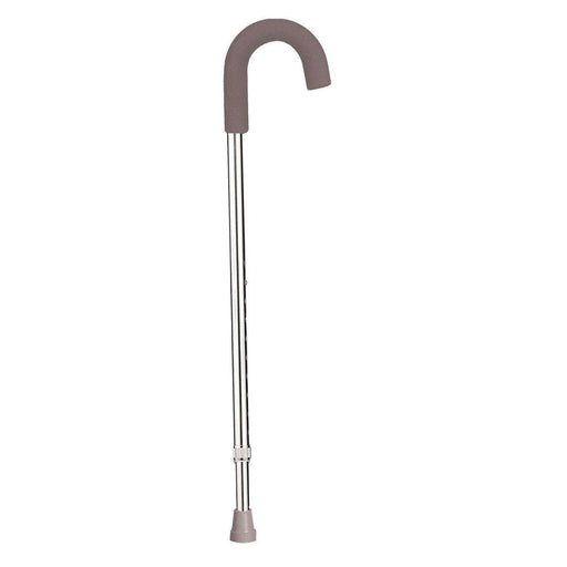 Drive Medical Aluminum Round Handle Cane with Foam Grip - Elvoros
