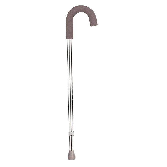 Drive Medical Aluminum Round Handle Cane with Foam Grip - Elvoros