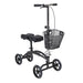 Drive Medical Dual Pad Steerable Knee Walker Knee Scooter with Basket Alternative to Crutches - Elvoros