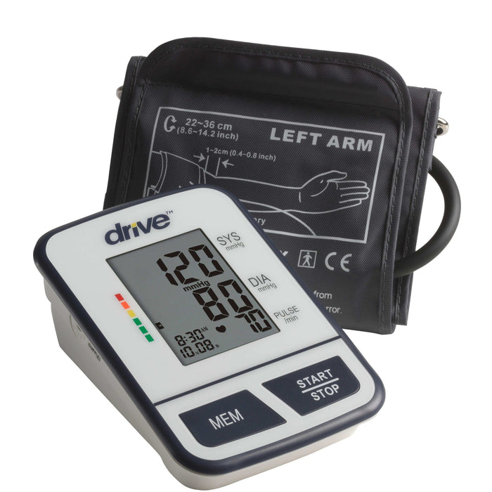 Drive Medical Economy Blood Pressure Monitor, Upper Arm - Elvoros