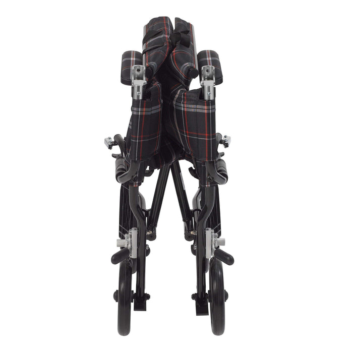Drive Medical Fly Lite Ultra Lightweight Transport Wheelchair - Elvoros