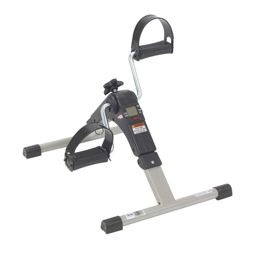 Drive Medical Folding Exercise Peddler with Electronic Display - Black - Elvoros