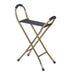 Drive Medical Folding Lightweight Cane with Sling Style Seat - Elvoros
