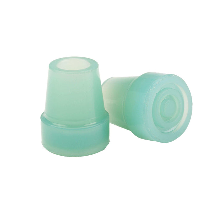 Drive Medical Glow In The Dark Cane Tip, 3/4" - Blue - Elvoros