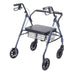 Drive Medical Heavy Duty Bariatric Rollator Rolling Walker with Large Padded Seat - Elvoros