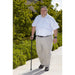 Drive Medical Heavy Duty Folding Cane Lightweight Adjustable with T Handle - Elvoros