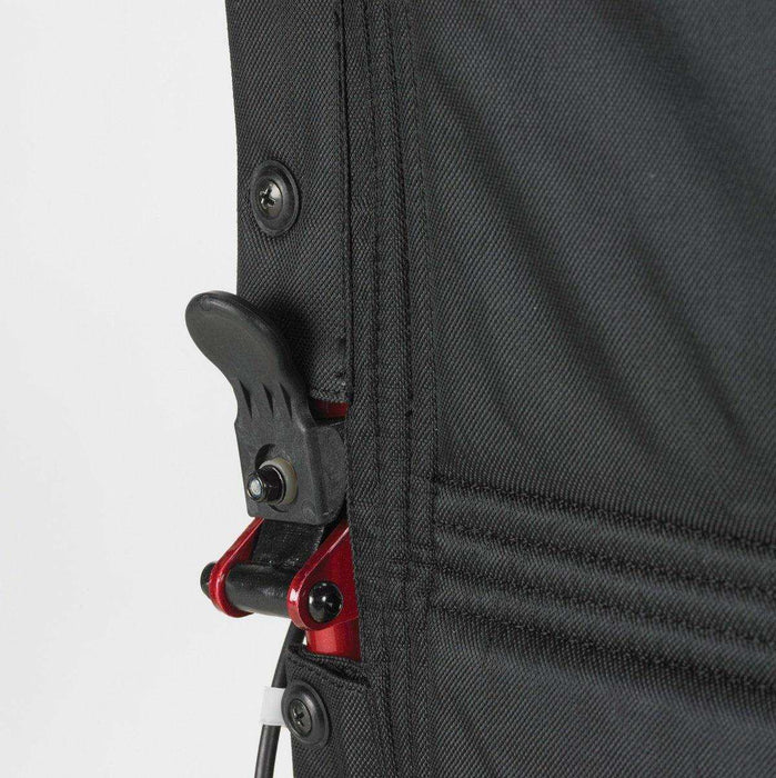 Drive Medical Lightweight Expedition Transport Wheelchair with Hand Brakes - Elvoros