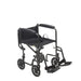 Drive Medical Lightweight Steel Transport Wheelchair - Elvoros