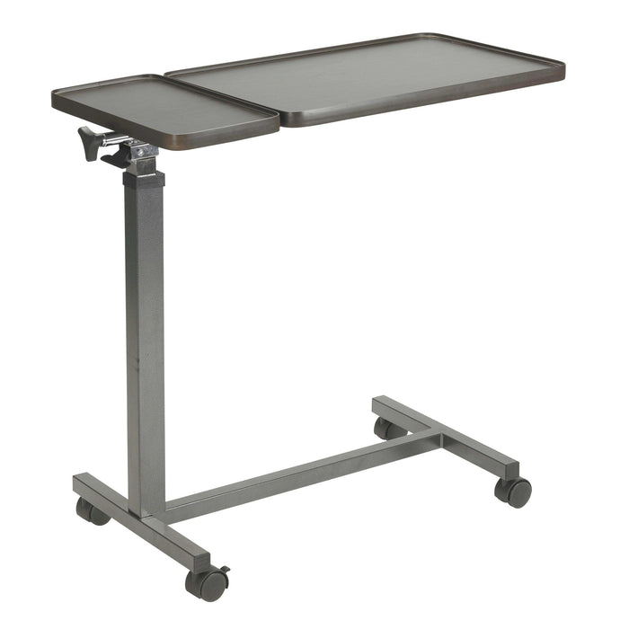 Drive Medical Multi-Purpose Tilt-Top Split Overbed Table - Elvoros