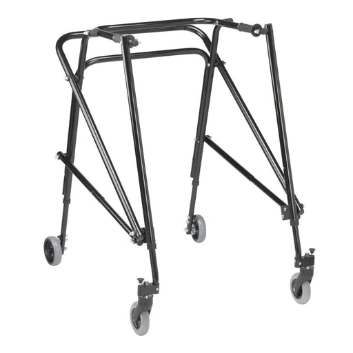 Drive Medical Nimbo 2G Lightweight Posterior Walker, Extra Large, Emperor Black - Elvoros