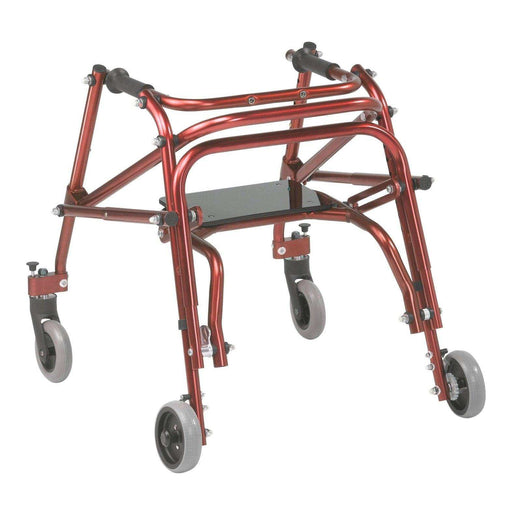 Drive Medical Nimbo 2G Lightweight Posterior Walker with Seat - Elvoros